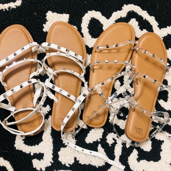 Time and Tru Shoes - Studded Gladiator Sandal Bundle 🦋